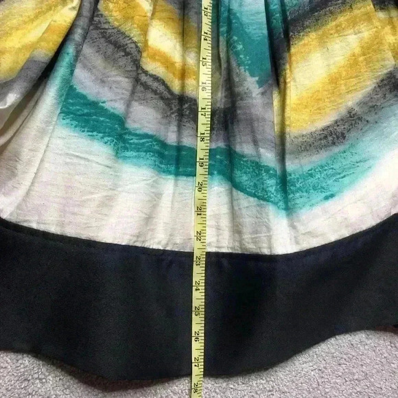 Made By Leon Full Skirt Hand Painted Artsy - Picture 3 of 8